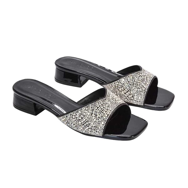 XY London Womens/Ladies Erica Patent Mules