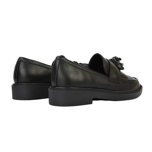 XY London Womens/Ladies Alida Tassel Chunky Flat Loafers