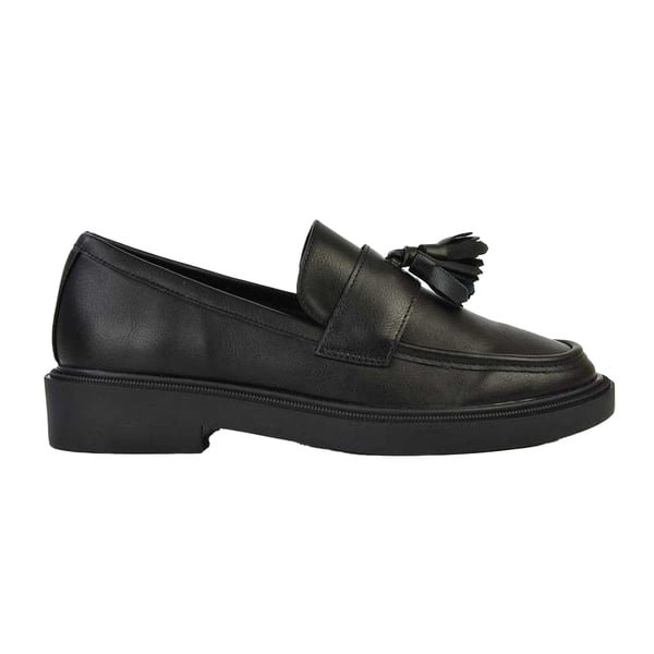 XY London Womens/Ladies Alida Tassel Chunky Flat Loafers