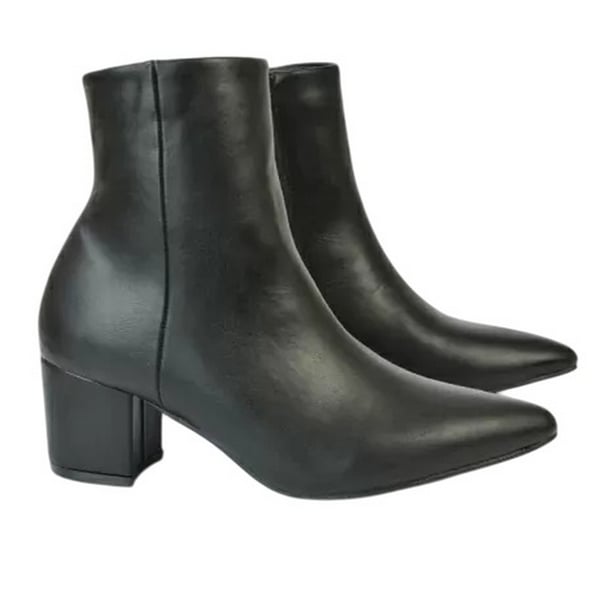 XY London Womens/Ladies Ayda Low Block Heel Ankle Boots