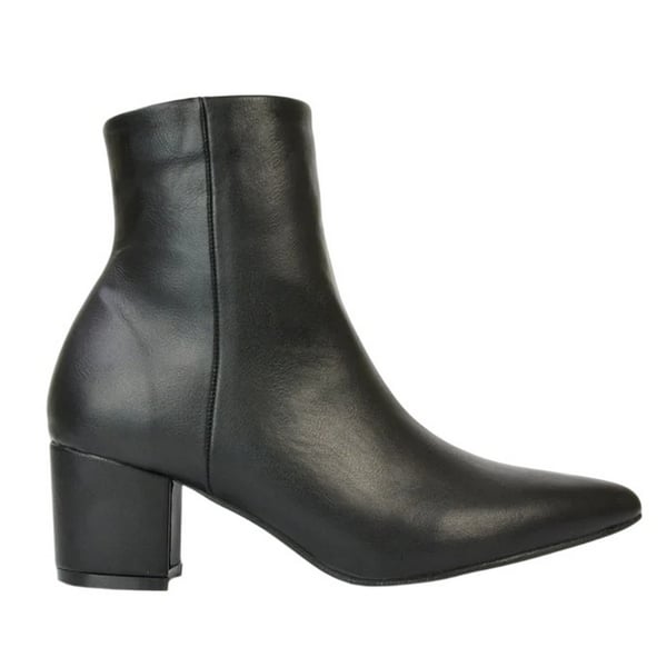 XY London Womens/Ladies Ayda Low Block Heel Ankle Boots