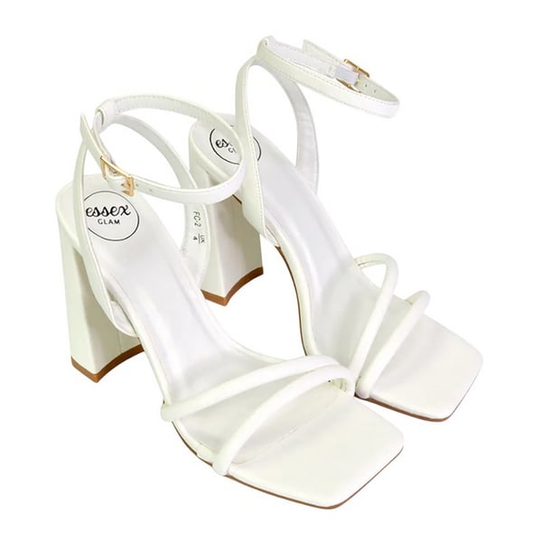 XY London Womens/Ladies Sorbet High Block Heel Sandals XY London Womens/Ladies Sorbet High Block Heel Sandals