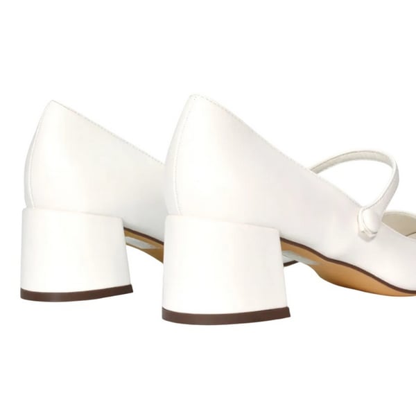XY London Dam/Kvinnor Leneka Låg Blockklack Pumps med Rem Framtill