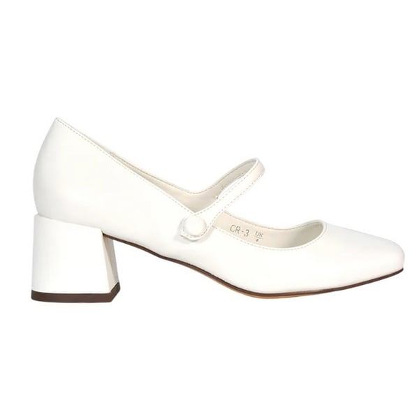 XY London Dam/Kvinnor Leneka Låg Blockklack Pumps med Rem Framtill