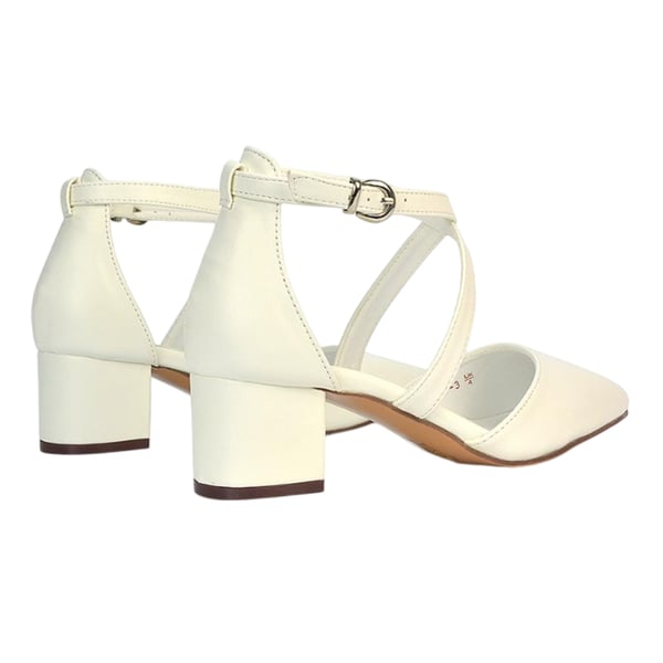 XY London Womens/Ladies Cynthia Medium Block Heel Court Shoes