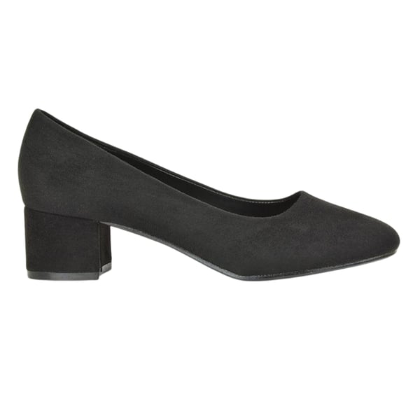 XY London Dam/Kvinnor Liberty Låg Blockklack Pumps