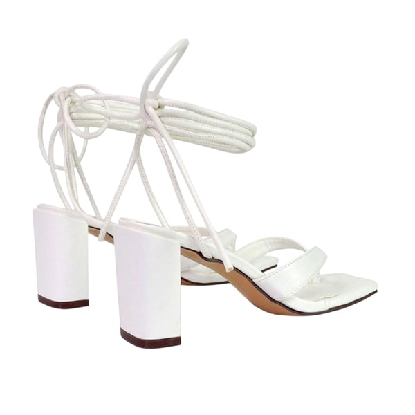 XY London Womens/Ladies Kiko Strappy Lace Up Sandals