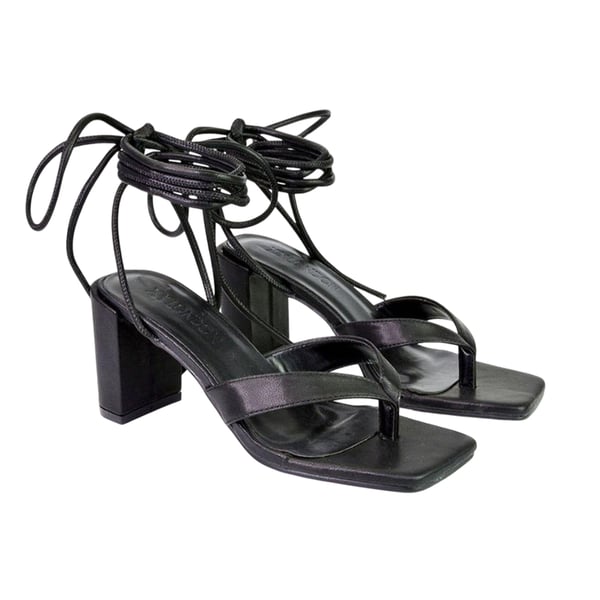 XY London Womens/Ladies Kiko Strappy Lace Up Sandals