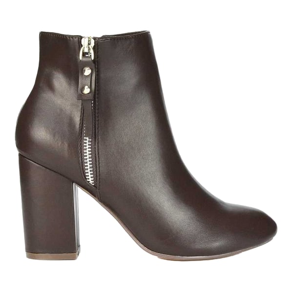 XY London Womens/Ladies Andrea High Block Heel Ankle Boots XY London Womens/Ladies Andrea High Block Heel Ankle Boots