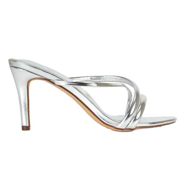 XY London Womens/Ladies Angel Slip-on Mid Stiletto Mule Sandals