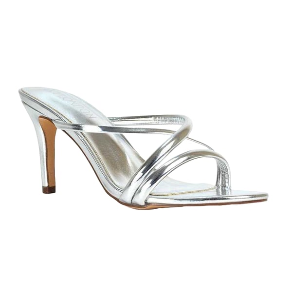 XY London Womens/Ladies Angel Slip-on Mid Stiletto Mule Sandals