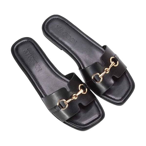 XY London Womens/Ladies Lesley Buckle Detail Sandals