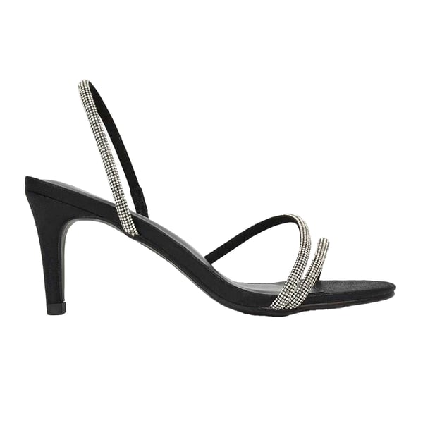 XY London Womens/Ladies Polly Diamante Stiletto Heel Sandals