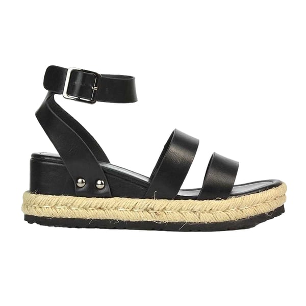 XY London Womens/Ladies Brook Platform Low Wedge Sandals