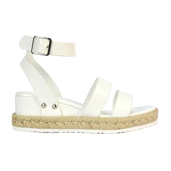 XY London Womens/Ladies Brook Platform Low Wedge Sandals