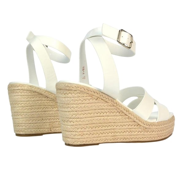 XY London Womens/Ladies Kala Ankle Strap Platform Wedge Sandals