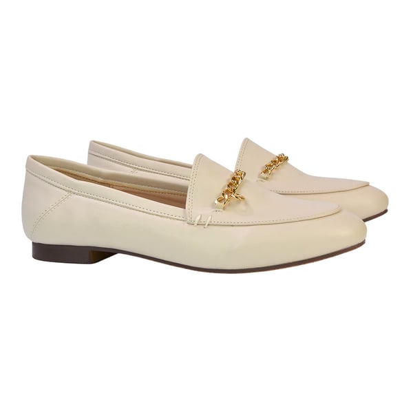 XY London Womens/Ladies Tessah Chain Detail Flat Loafers