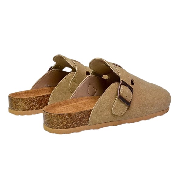 XY London Womens/Ladies Lucy Cork Slip-on Flat Mules
