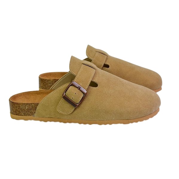 XY London Womens/Ladies Lucy Cork Slip-on Flat Mules
