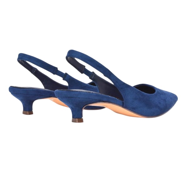 XY London Naisten Leila Sling Back Matala Kitten Heel Avokkaat