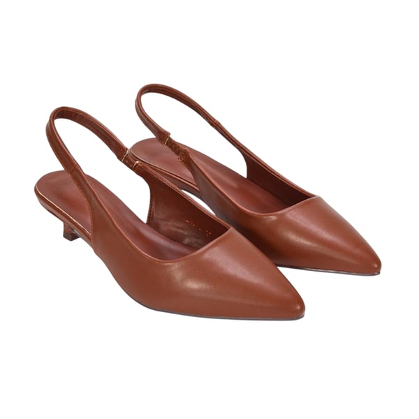 XY London Naisten Leila Sling Back Matala Kitten Heel Avokkaat