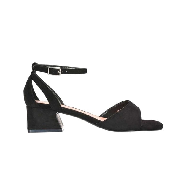 XY London Womens/Ladies Hayley Cut Out Low Block Heel Sandals