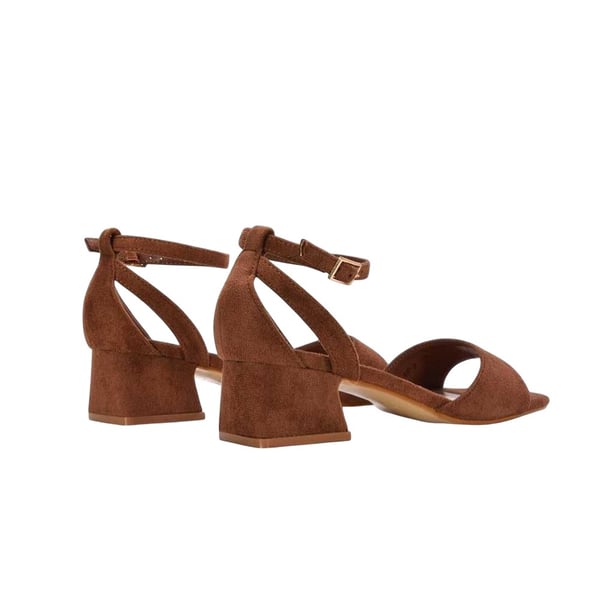 XY London Womens/Ladies Hayley Cut Out Low Block Heel Sandals