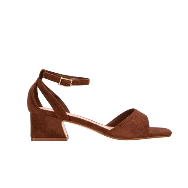 XY London Womens/Ladies Hayley Cut Out Low Block Heel Sandals