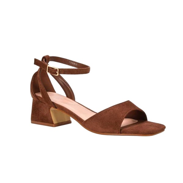 XY London Womens/Ladies Hayley Cut Out Low Block Heel Sandals