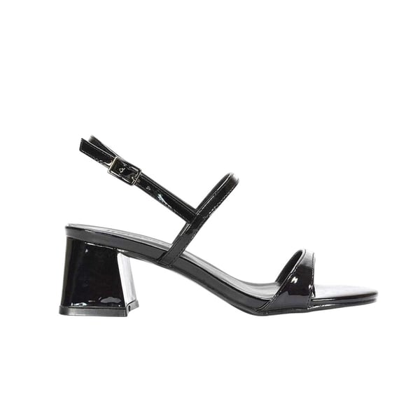 XY London Womens/Ladies Izzy Patent Mid Block Heel Sandals