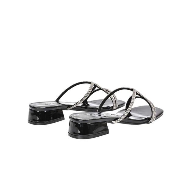 XY London Womens/Ladies Olivia Patent Strappy Low Block Heel Sandals