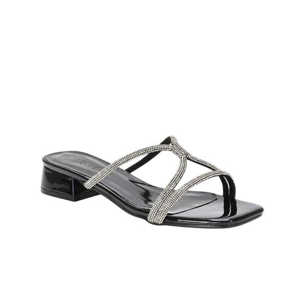 XY London Womens/Ladies Olivia Patent Strappy Low Block Heel Sandals