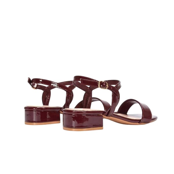 XY London Womens/Ladies Moana Patent Low Block Heel Sandals