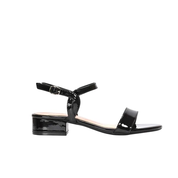XY London Womens/Ladies Moana Patent Low Block Heel Sandals