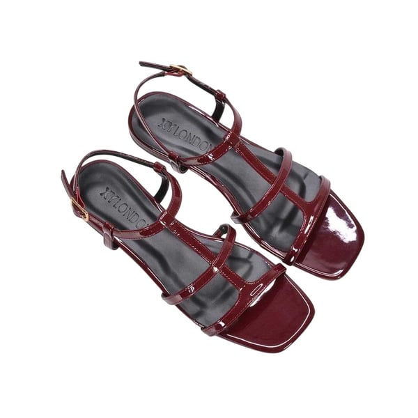 XY London Womens/Ladies Danielle Patent Strappy Sandals
