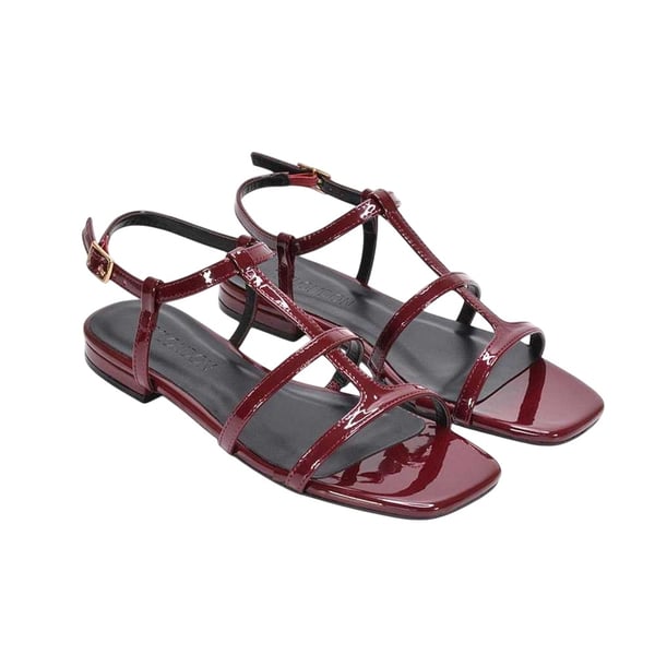 XY London Womens/Ladies Danielle Patent Strappy Sandals