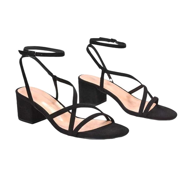 XY London Womens/Ladies Maria Strappy Block Heel Sandals