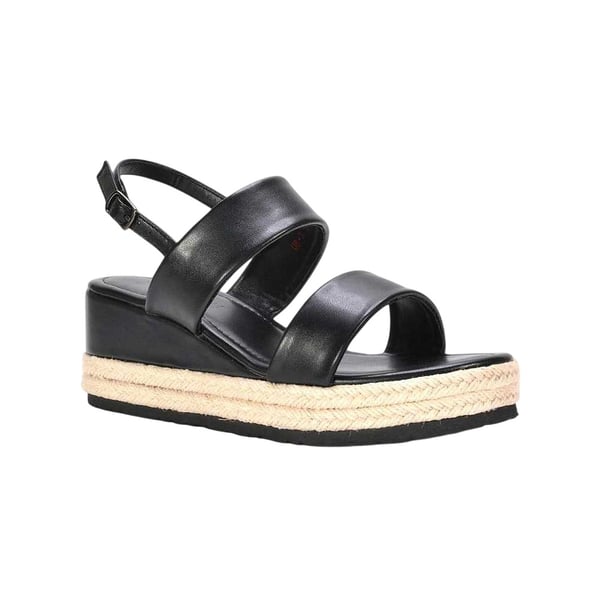 XY London Womens/Ladies Ally Sling Back Low Heel Wedge Sandals