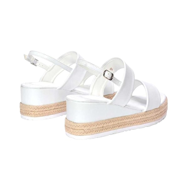 XY London Womens/Ladies Ally Sling Back Low Heel Wedge Sandals