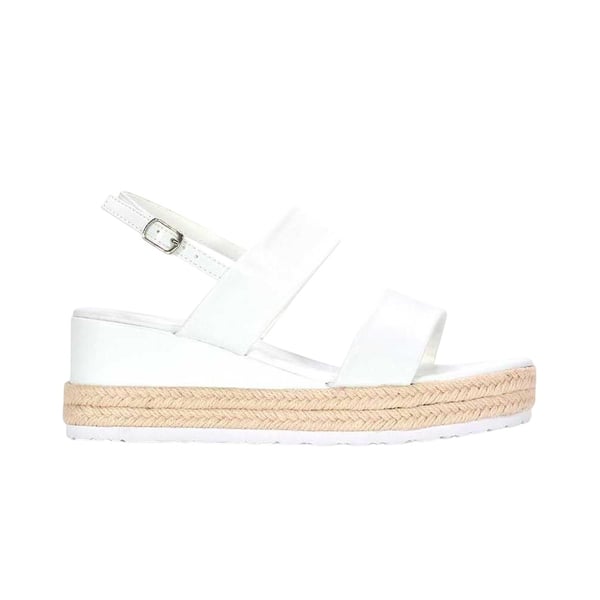 XY London Womens/Ladies Ally Sling Back Low Heel Wedge Sandals