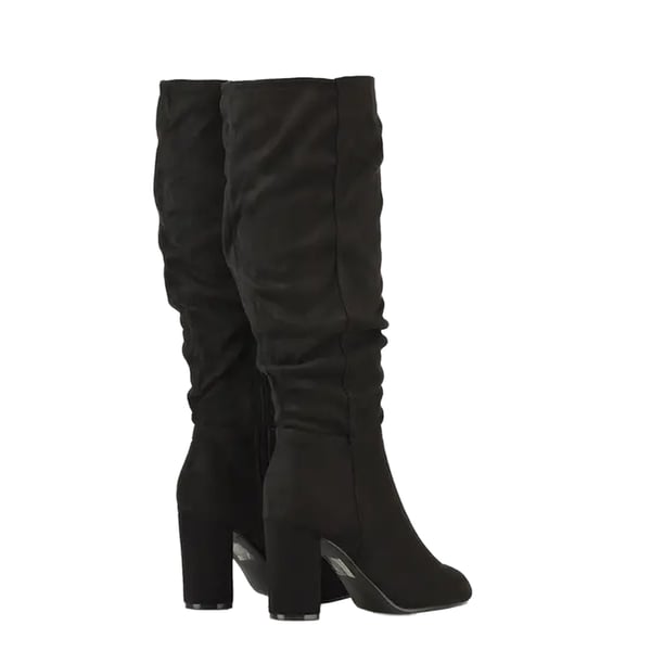 XY London Womens/Ladies Alana Ruched Knee-High Boots