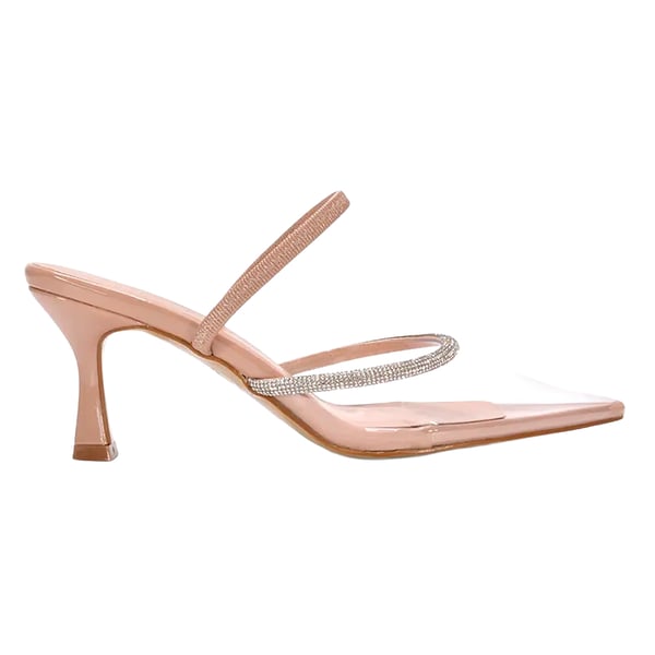 XY London Womens/Ladies Carlene Patent Court Pumps