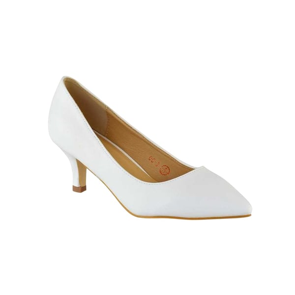 XY London Dam/Kvinnor Cali Låg Kitten Heel Pumps