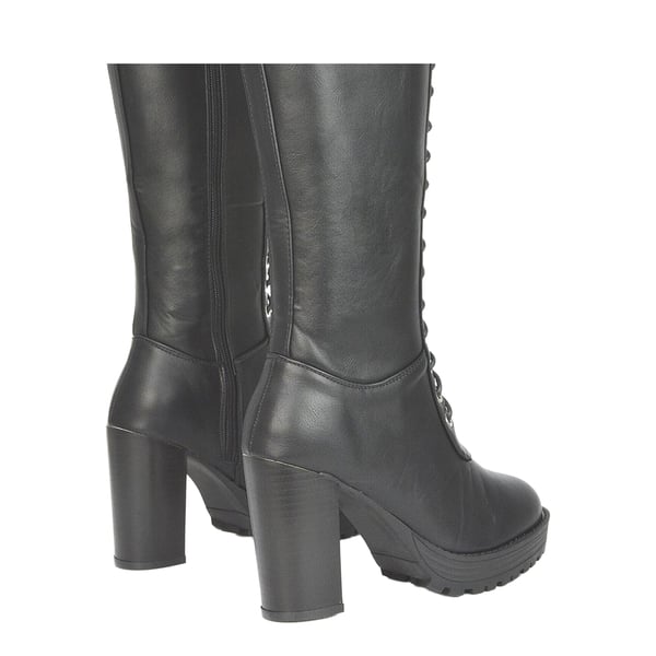 XY London Womens/Ladies Ruthie Platform Knee-High Boots