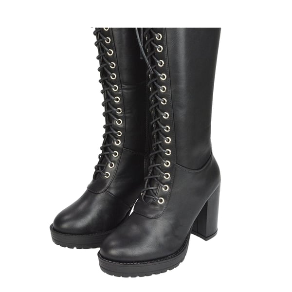 XY London Womens/Ladies Ruthie Platform Knee-High Boots