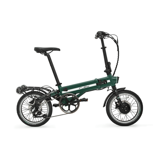 Flebi Supra 4.0 Foldbar elektrisk cykel | 16" | Rækkevidde 70 km