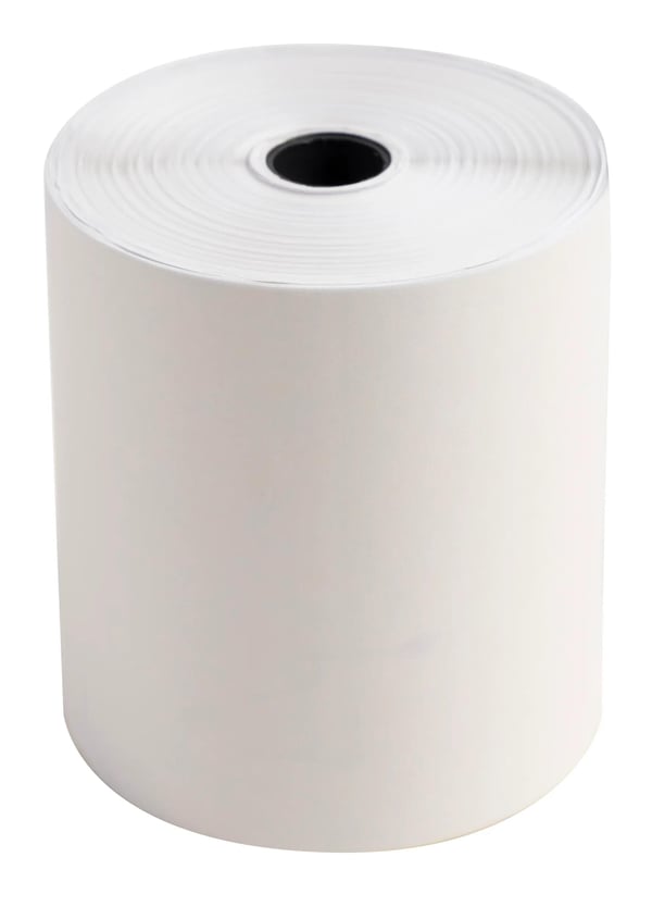 Exacompta 50x Rulle til lommeregner og kasseapparat 76x70x12x25 - hvid 40358E