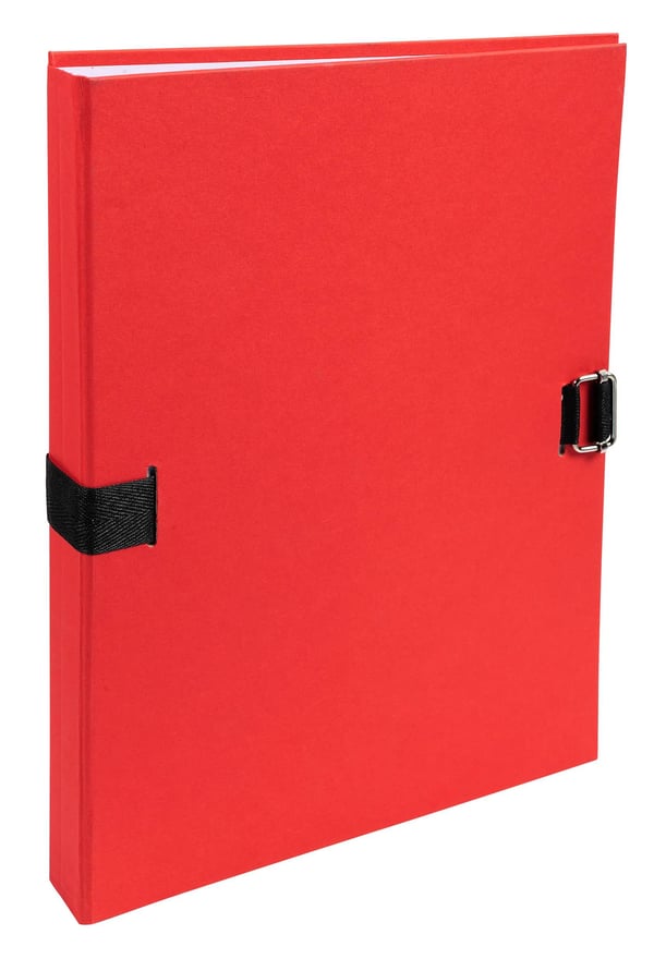 Exacompta 10x Forever Recycled Recycled Expanding Spine Folder - Rød 38009H