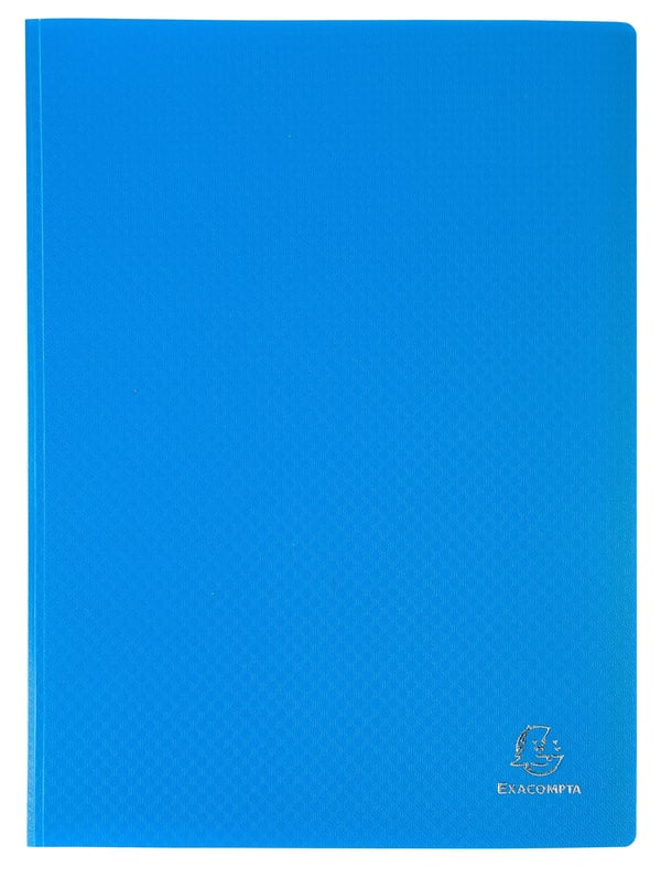 Exacompta 8x Display Book Opaque PP Welded A4 - assorterede farver 8570E