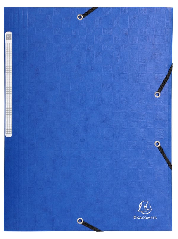 Exacompta 25x Scotten Heavyweight elastikmappe (3-klap), A4 - assorterede farver 55950E